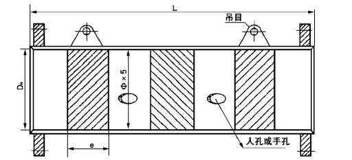 管式静态混合器结构尺寸